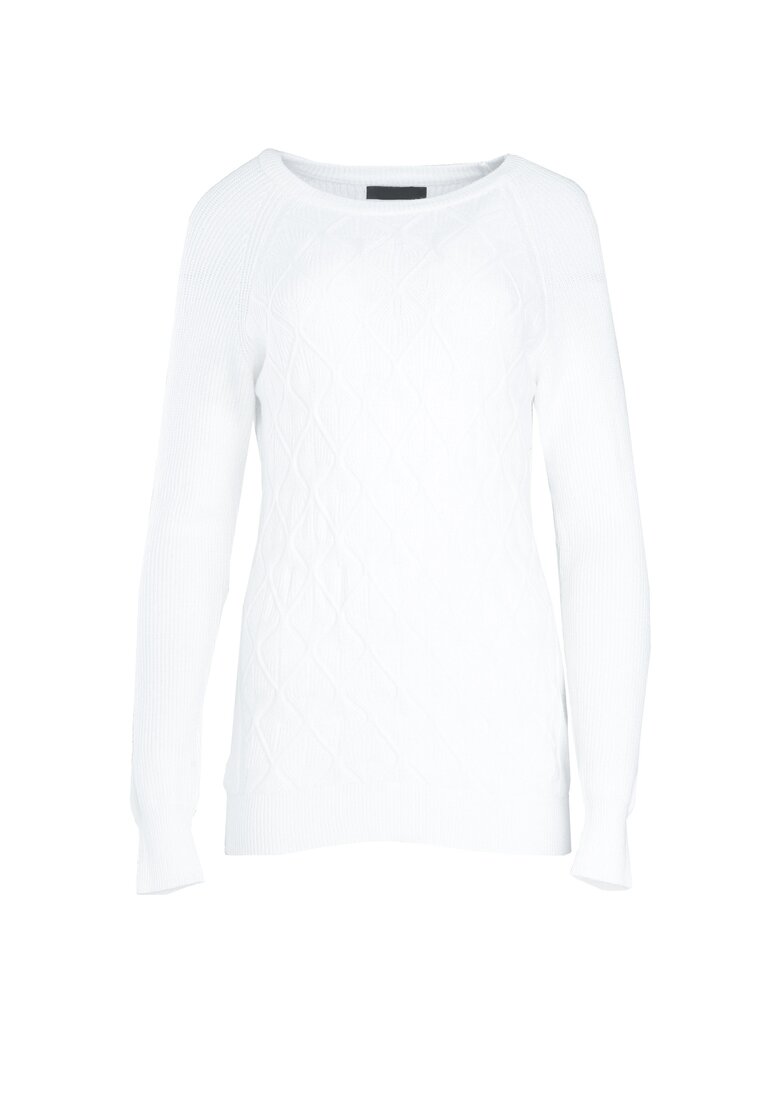 Biały Sweter Prevalent