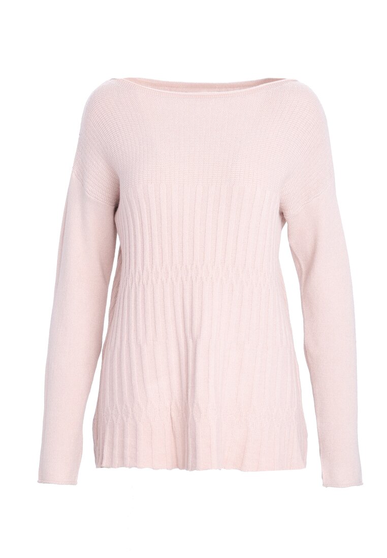 Różowy Sweter All Clear