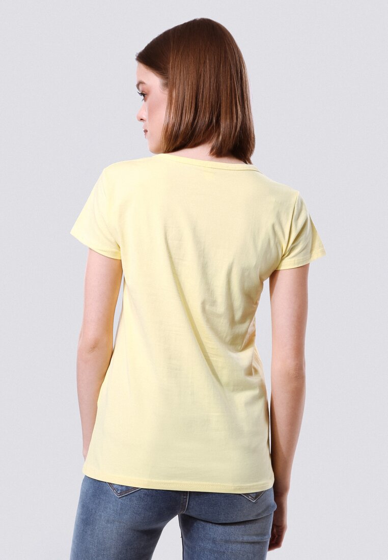 Żółta T-shirt Rich
