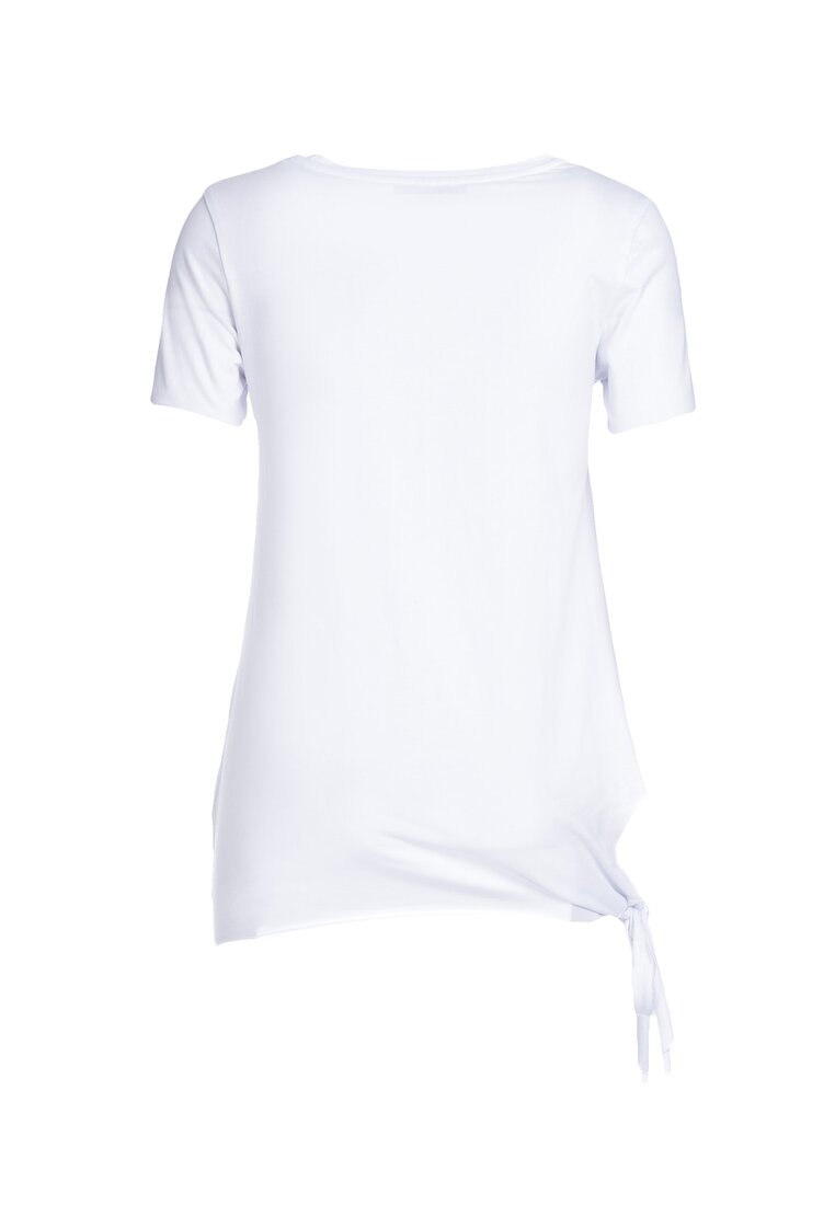 Biały T-shirt Can You
