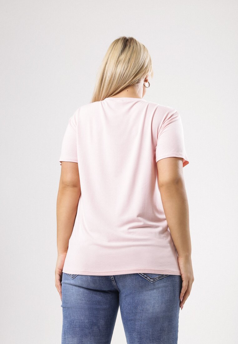 Różowy T-shirt Exceedingly