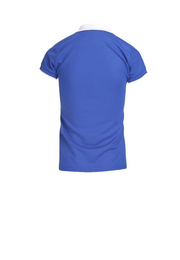 Niebieski T-shirt Healthiness