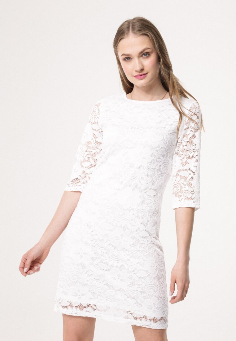 Biała Sukienka Snoozy