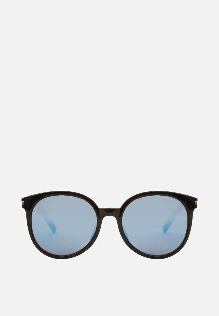 Czarno-Niebieskie Okulary Power Wall
