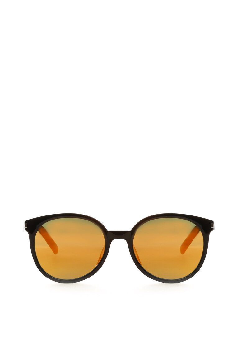 Czarno-Pomarańczowe Okulary Power Wall