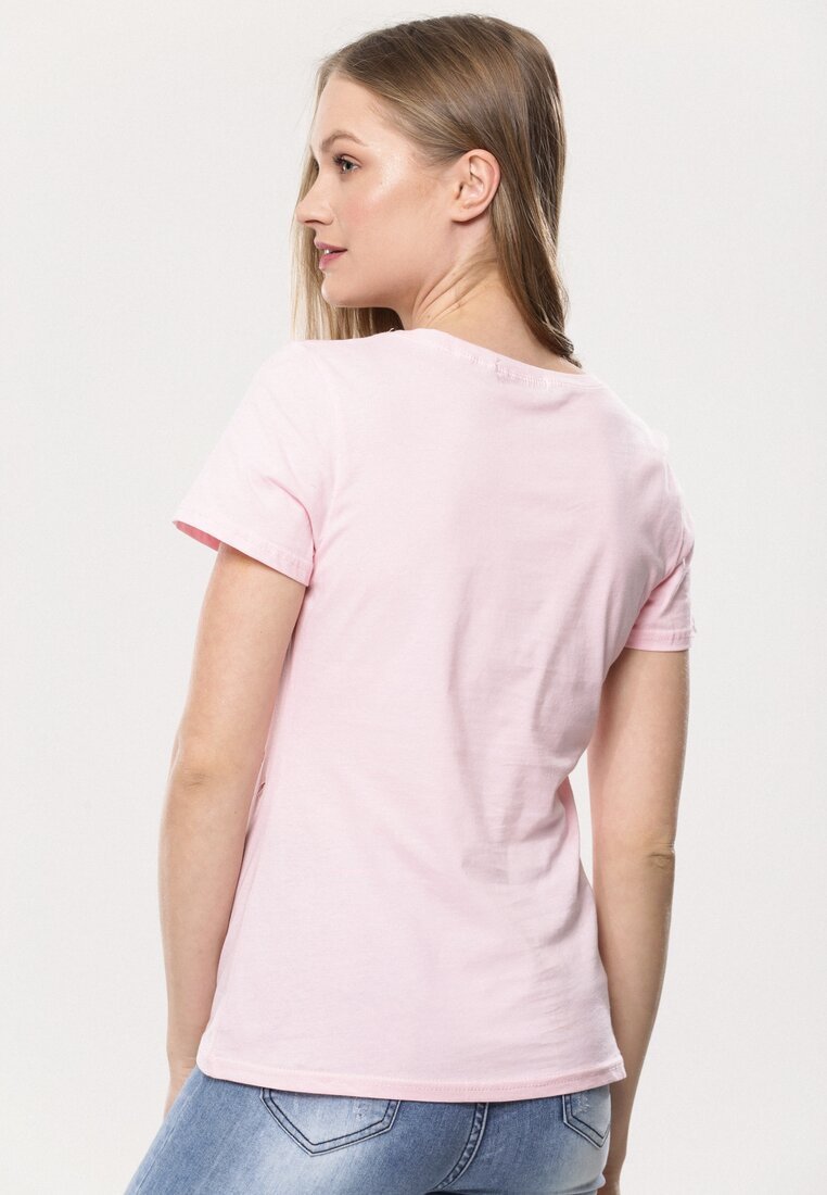 Różowy T-shirt Hindrance