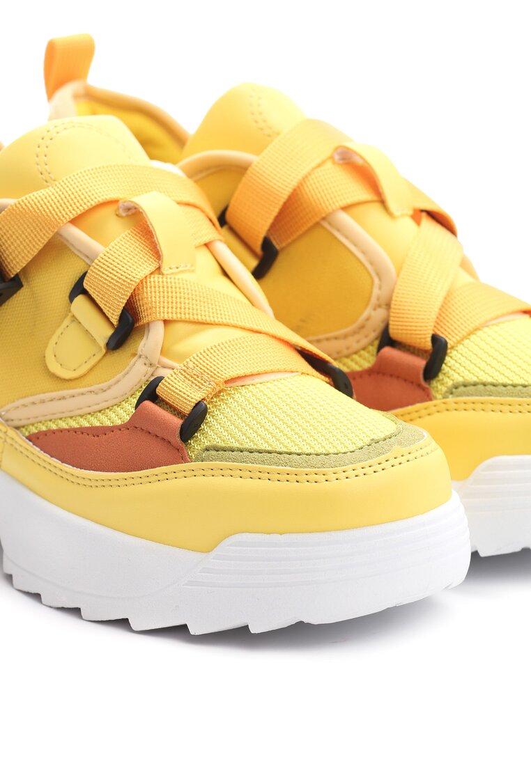 Żółte Sneakersy Unwonted
