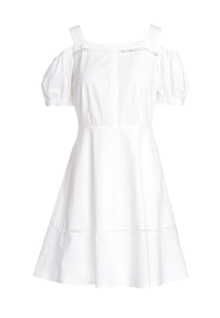Biała Sukienka Cool As