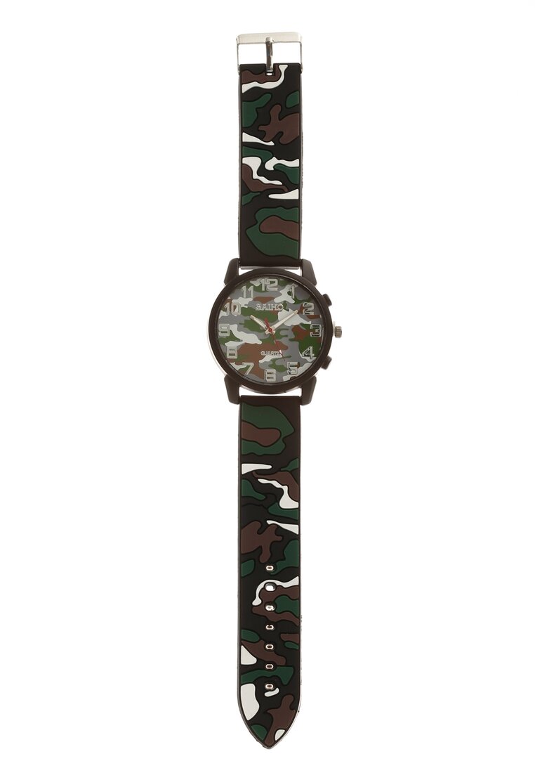 Zielono-Biały Zegarek Eyeopener