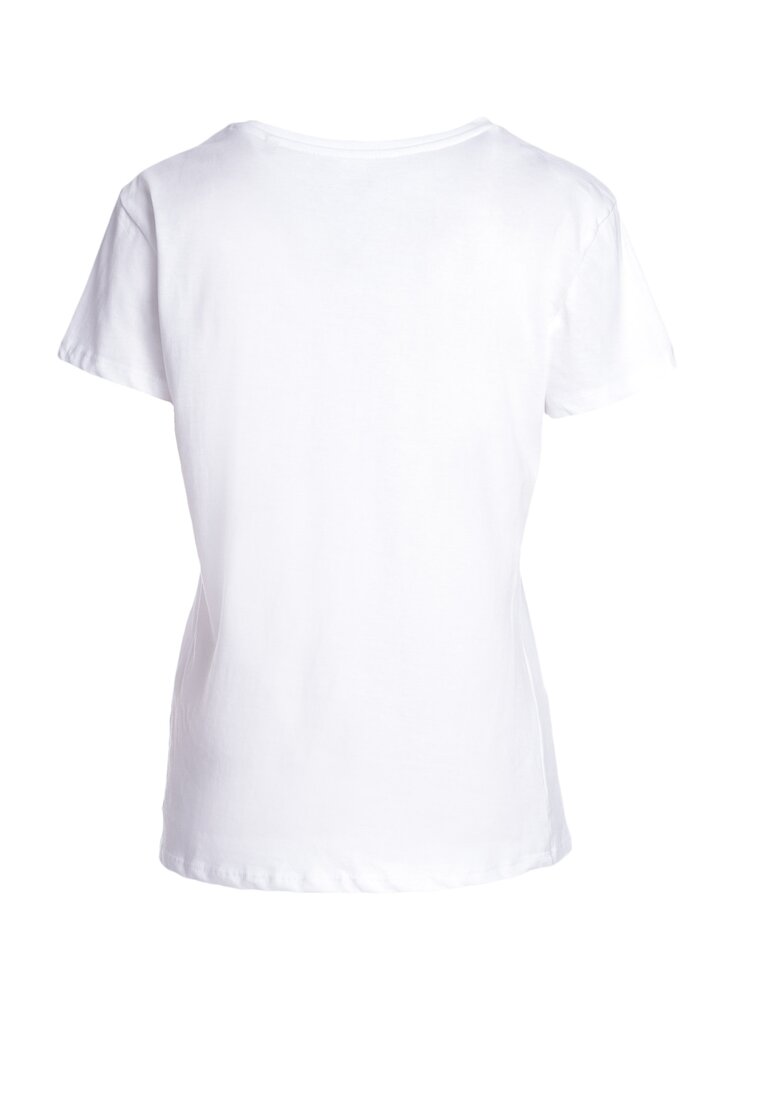 Biały T-shirt Free Living