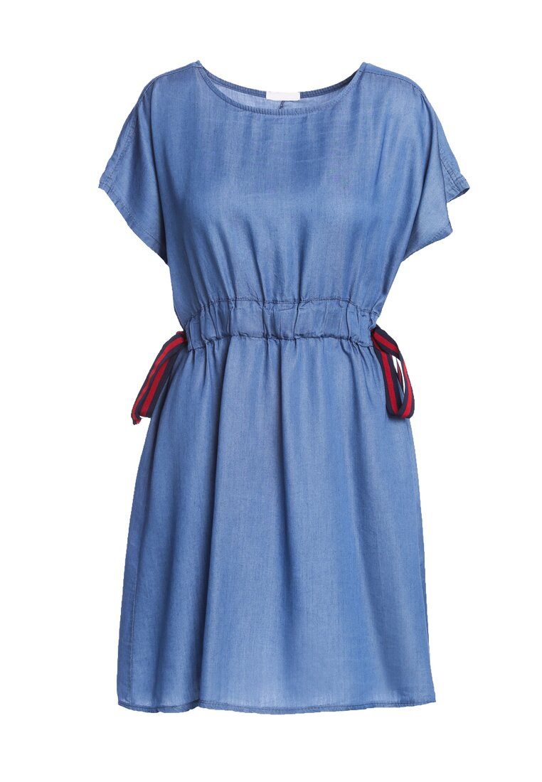 Niebieska Sukienka Pencraft