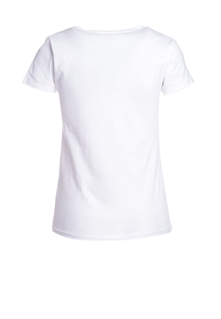 Biały T-shirt Supportability