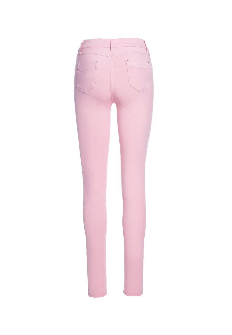 Różowe Spodnie Equip