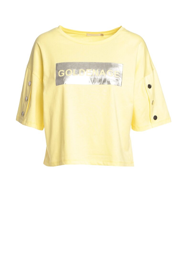 Żółty T-shirt Band