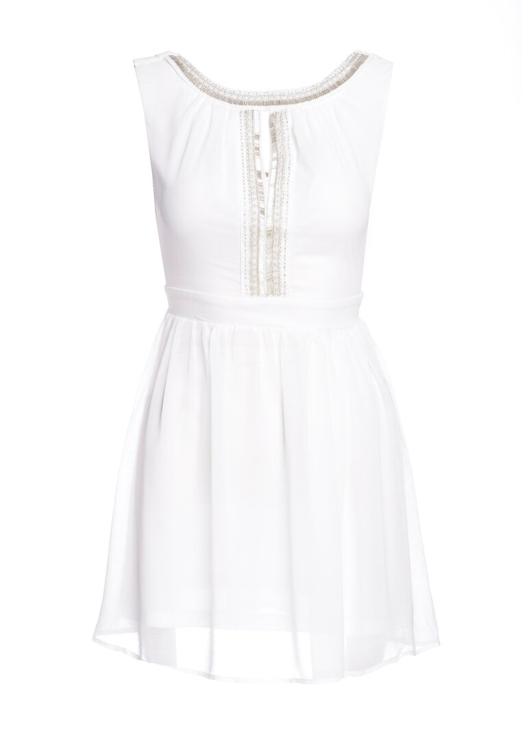 Biała Sukienka Amuser