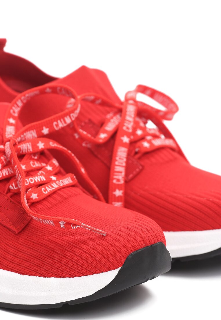 Czerwone Buty Sportowe Seeing