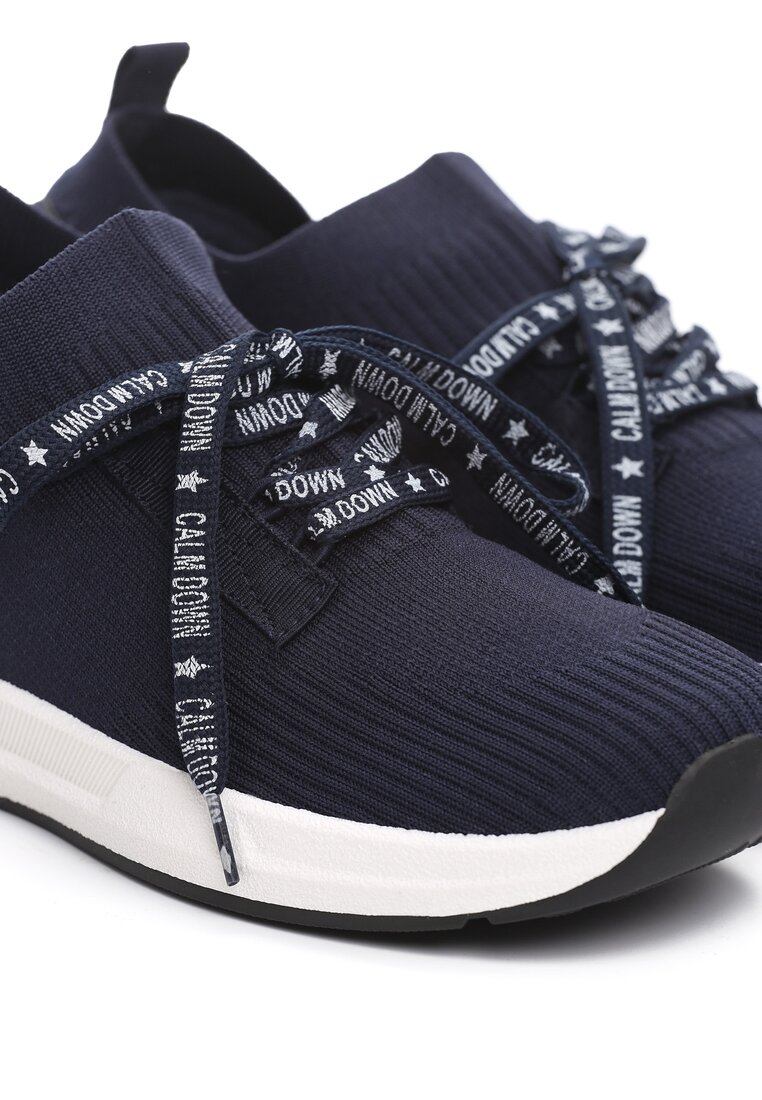 Ciemnoniebieskie Buty Sportowe Seeing