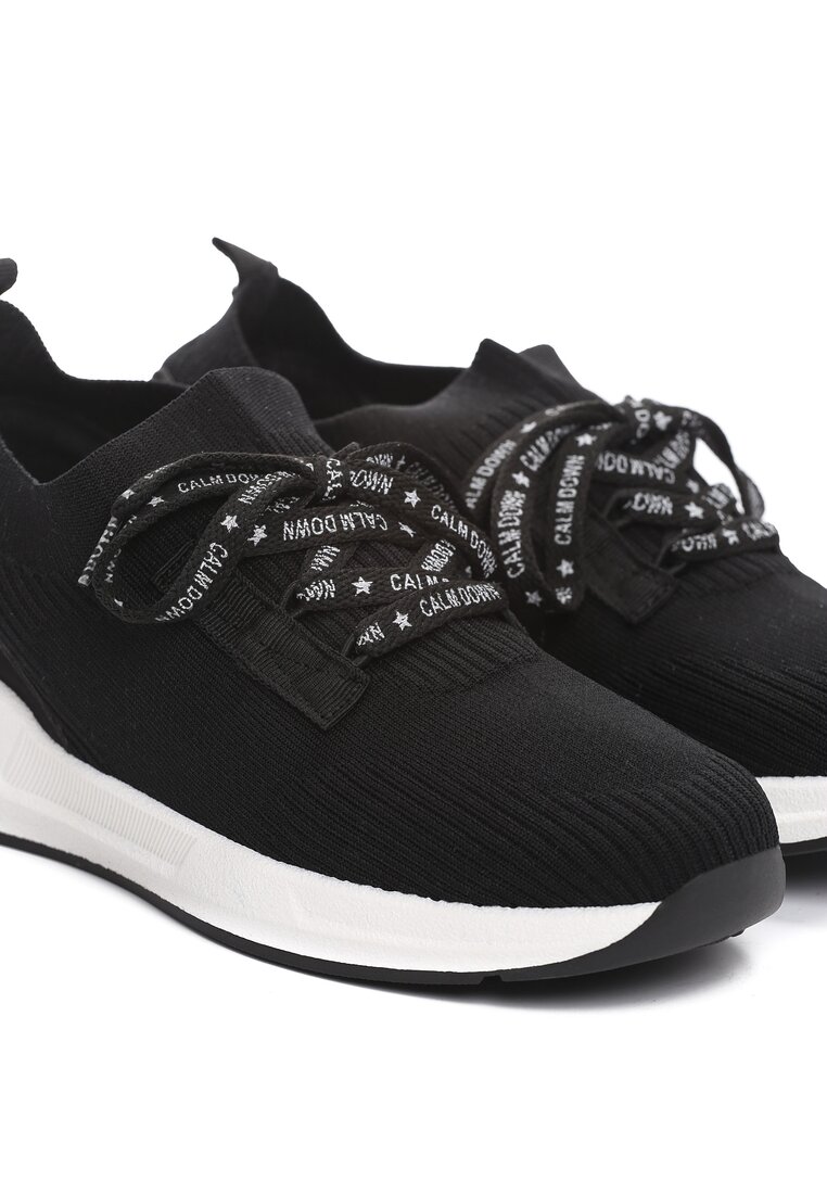 Czarne Buty Sportowe Seeing