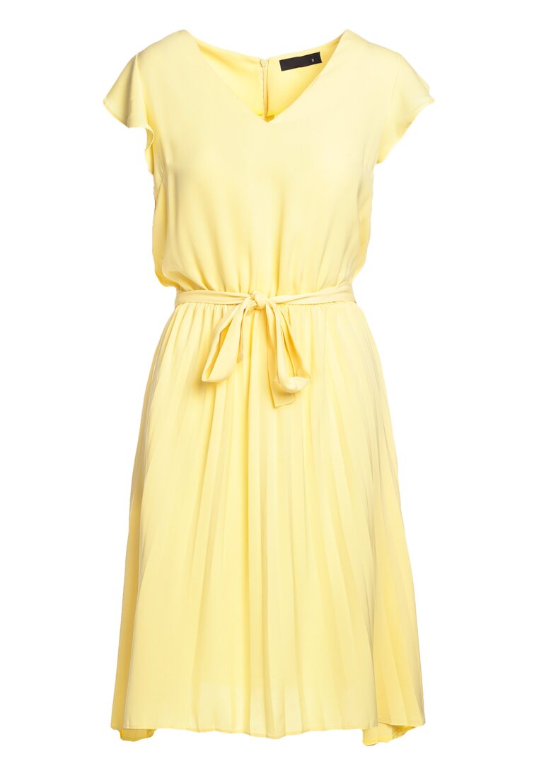 Żółta Sukienka Sluice