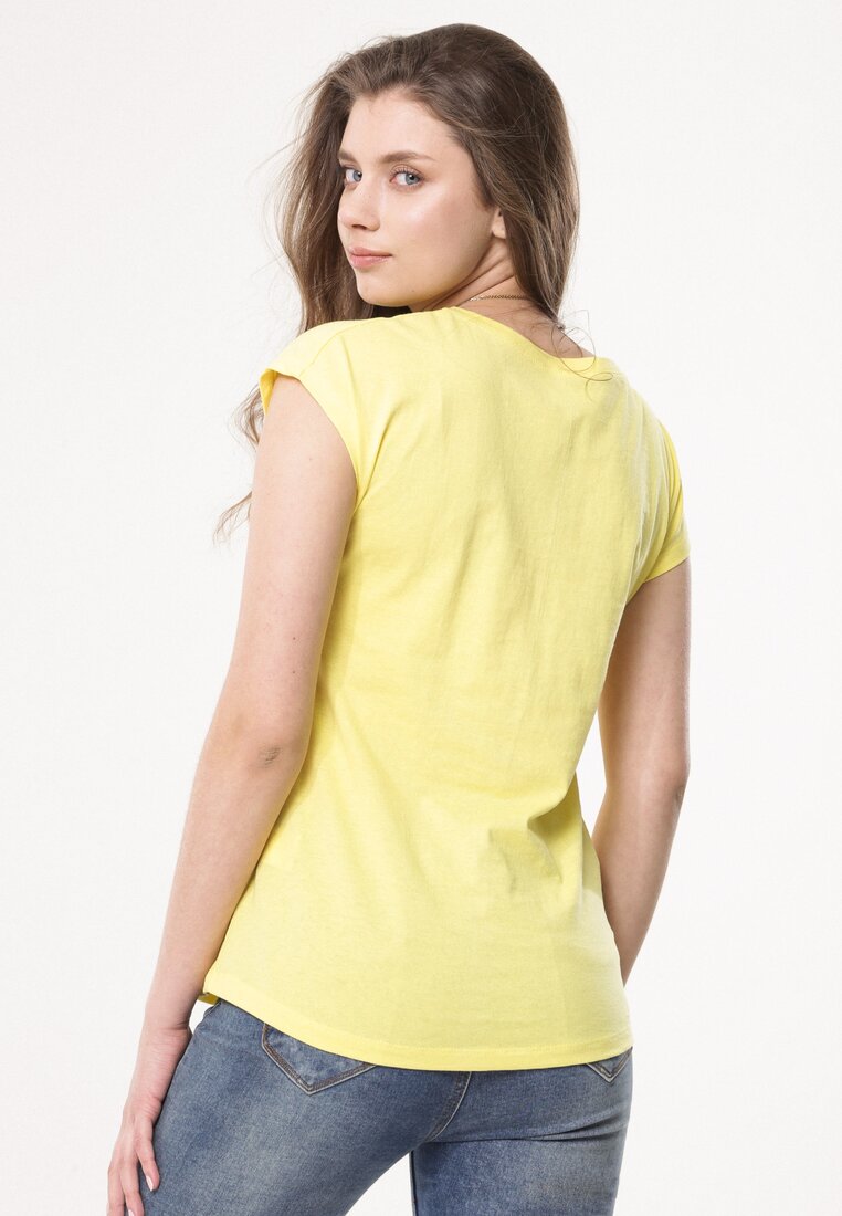 Żółty T-shirt Forms