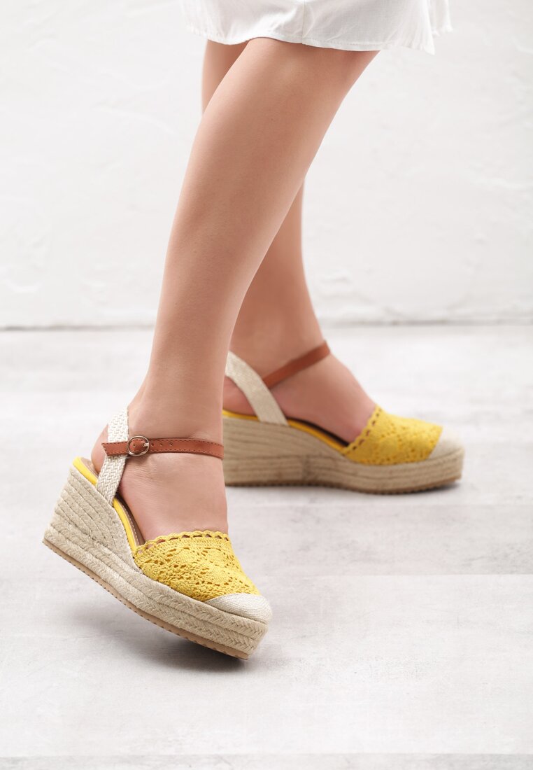 Żółte Sandały Soma