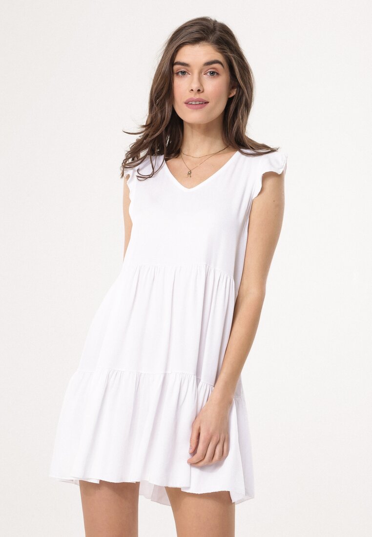 Biała Sukienka Ambiguity