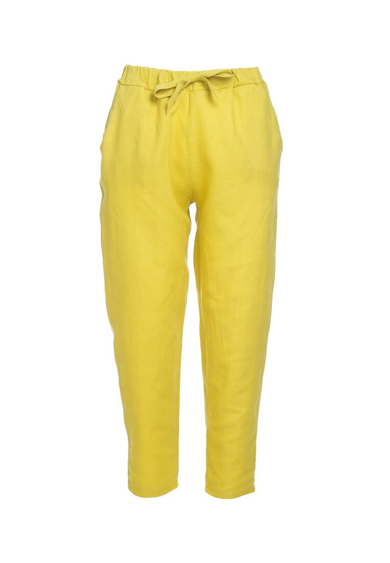 Żółte Spodnie Tacky