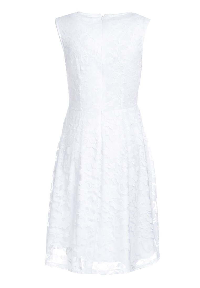 Biała Sukienka Thunderclap