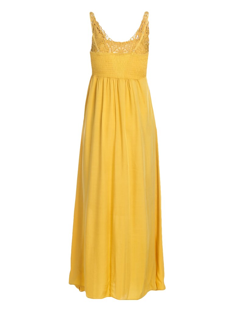 Żółta Sukienka Monoarsenide