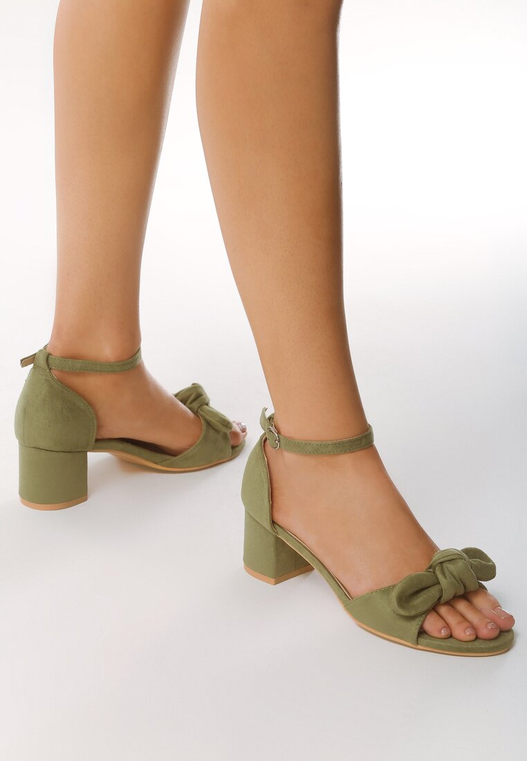 Zielone Sandały Anticipating