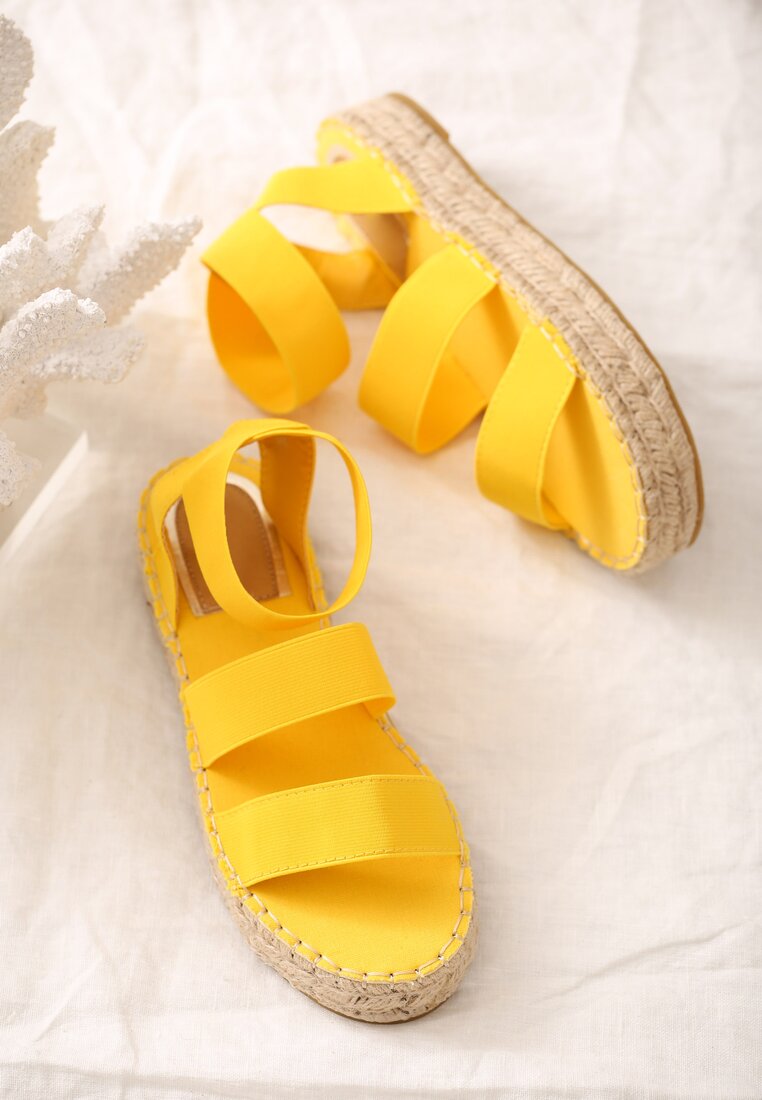 Żółte Sandały Themed
