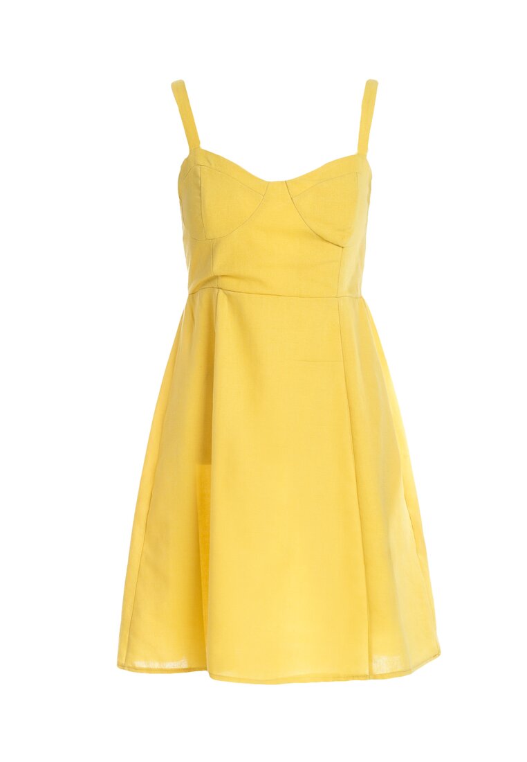 Żółta Sukienka Chasse