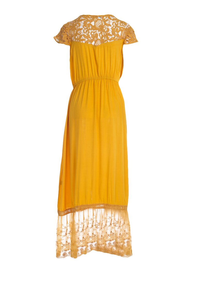 Żółta Sukienka Busticate