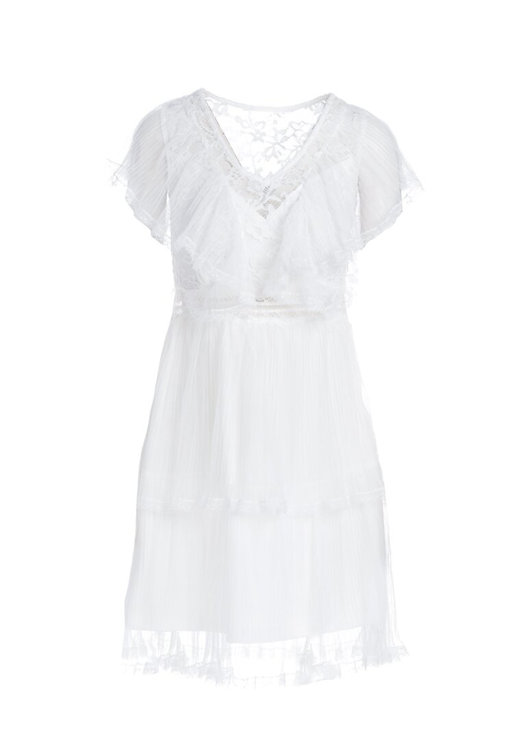 Biała Sukienka Trufax