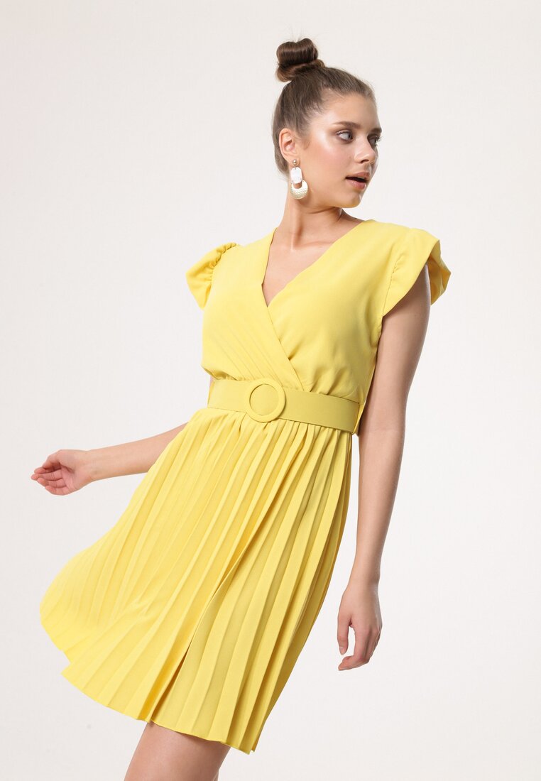 Żółta Sukienka Blot