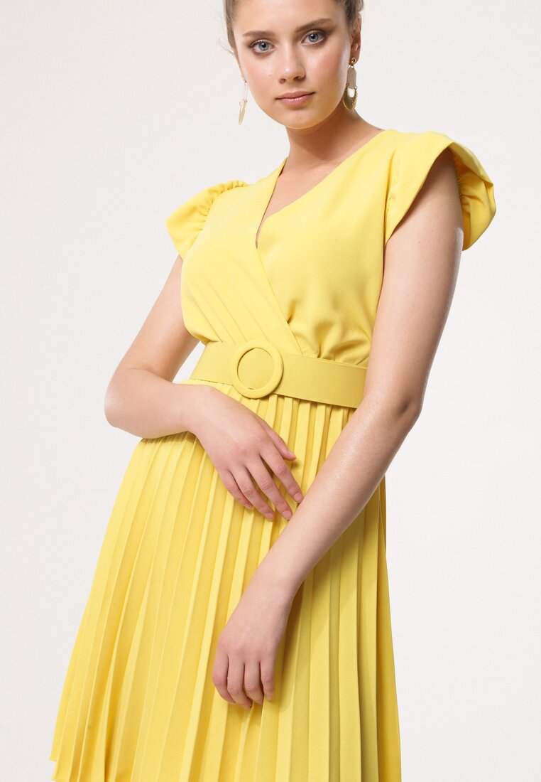 Żółta Sukienka Blot