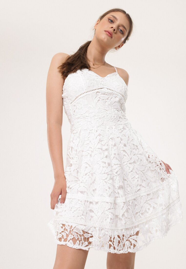 Biała Sukienka Dive