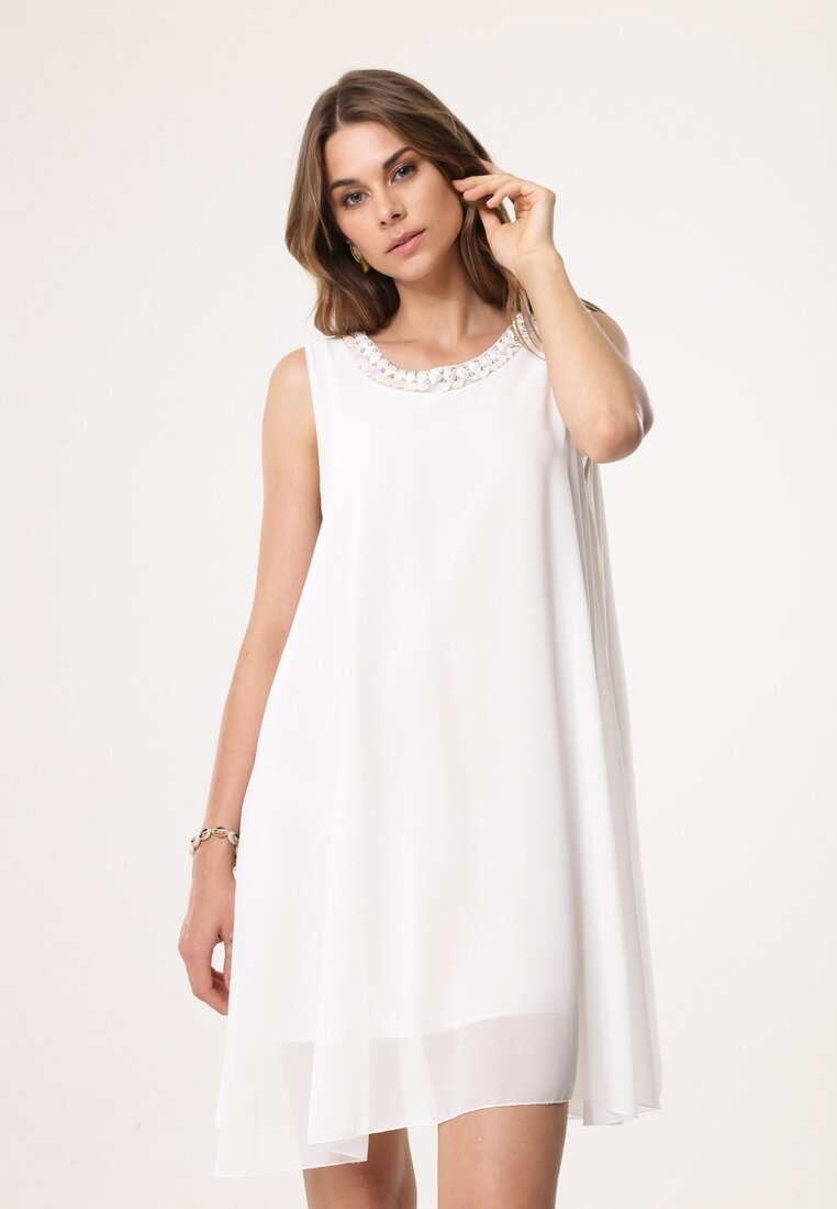 Biała Sukienka Ininfection