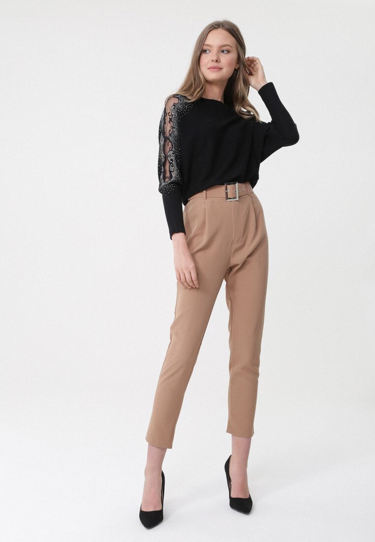 Czarny Sweter Octavia