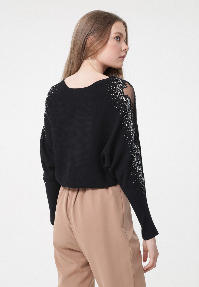 Czarny Sweter Octavia