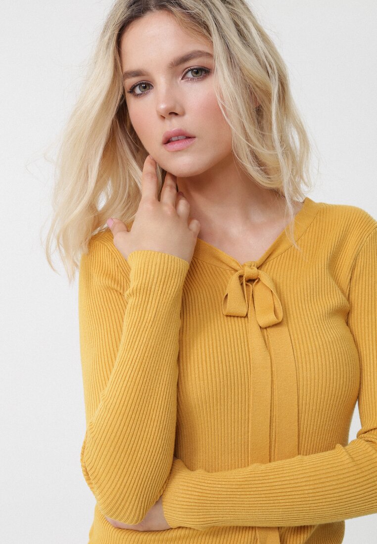 Żółty Sweter Anahi