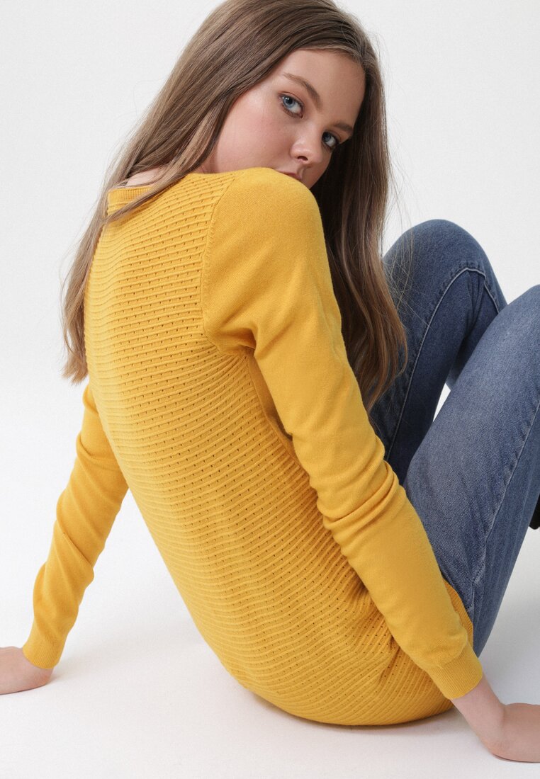 Żółty Sweter Katie