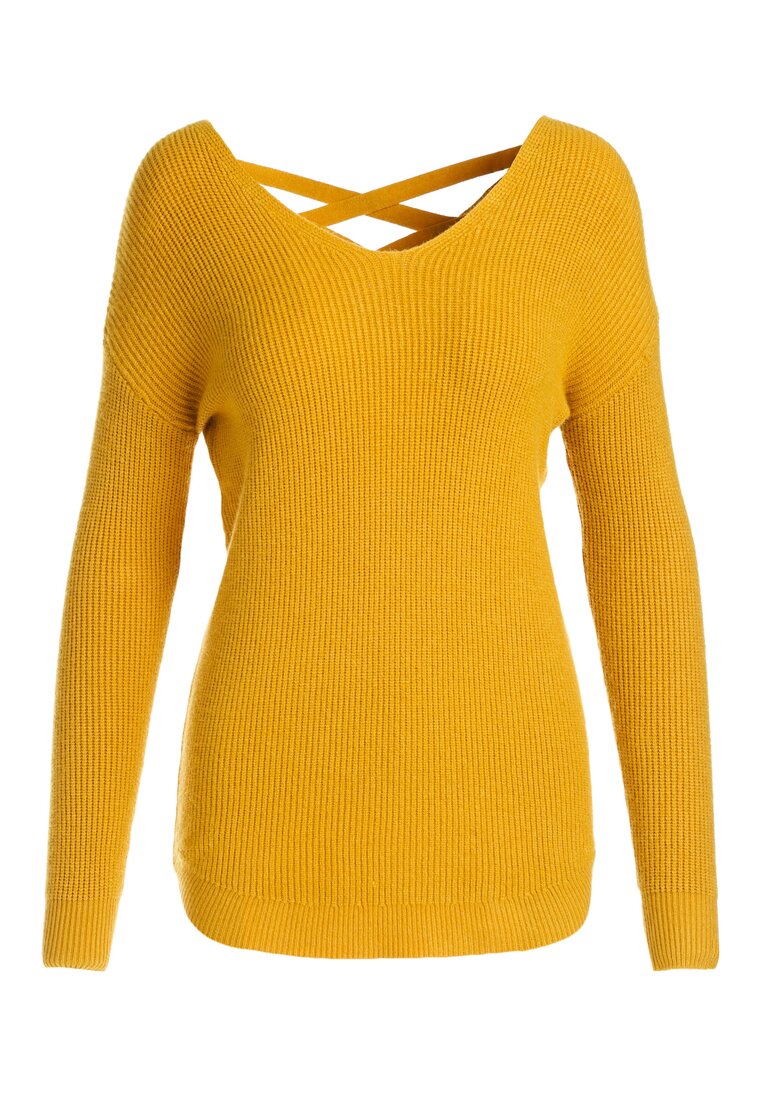 Żółty Sweter Emmie