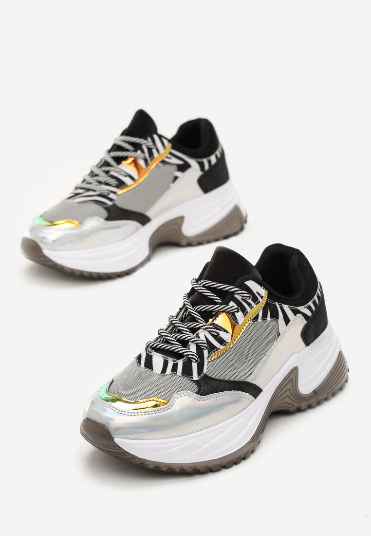 Szare Sneakersy Madelynn