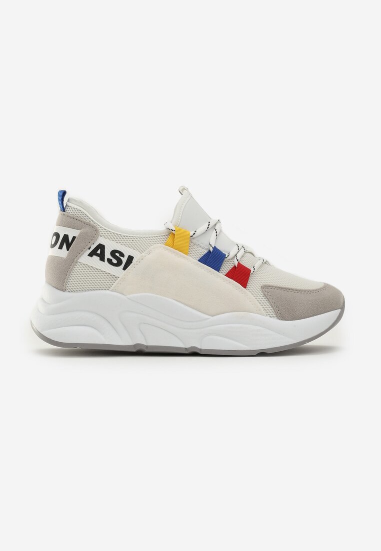 Biało-Szare Sneakersy Jayda