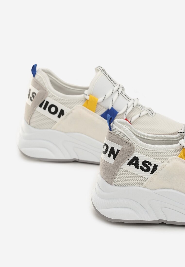 Biało-Szare Sneakersy Jayda
