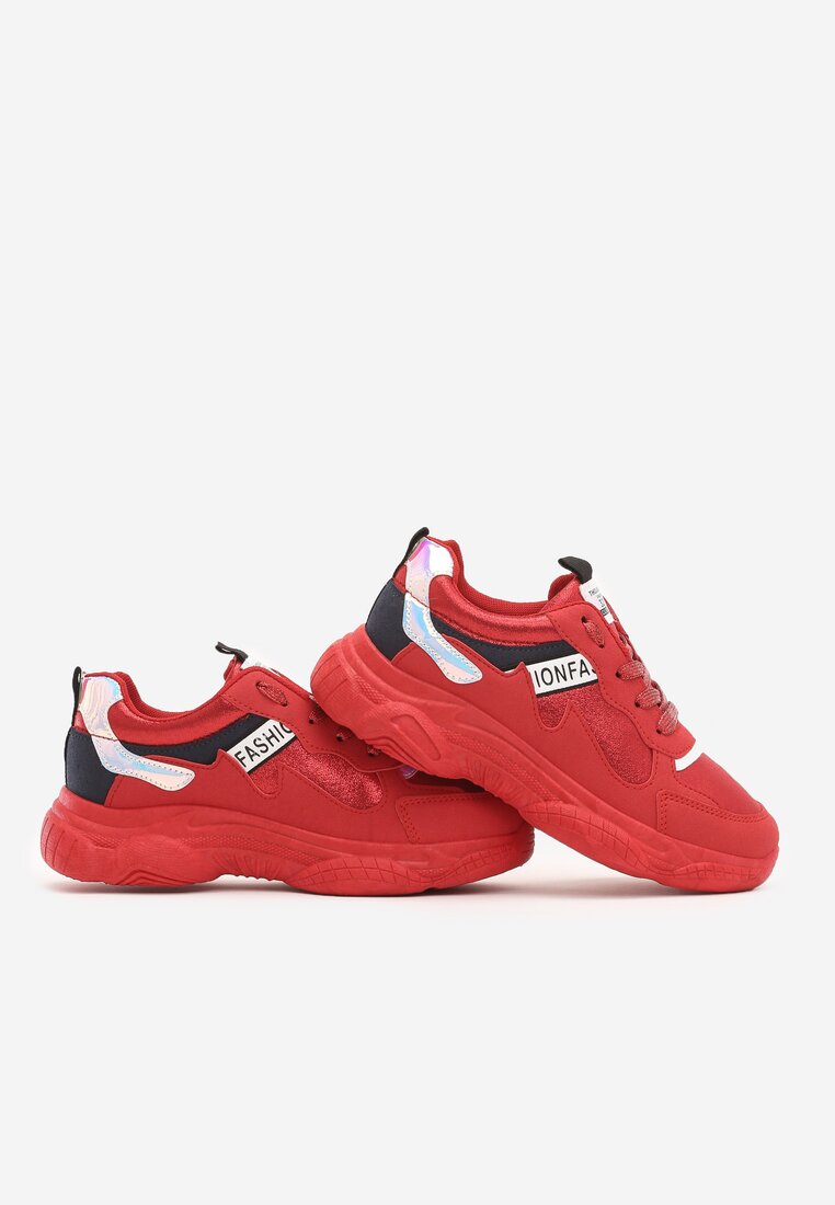 Czerwone Sneakersy Zariyah