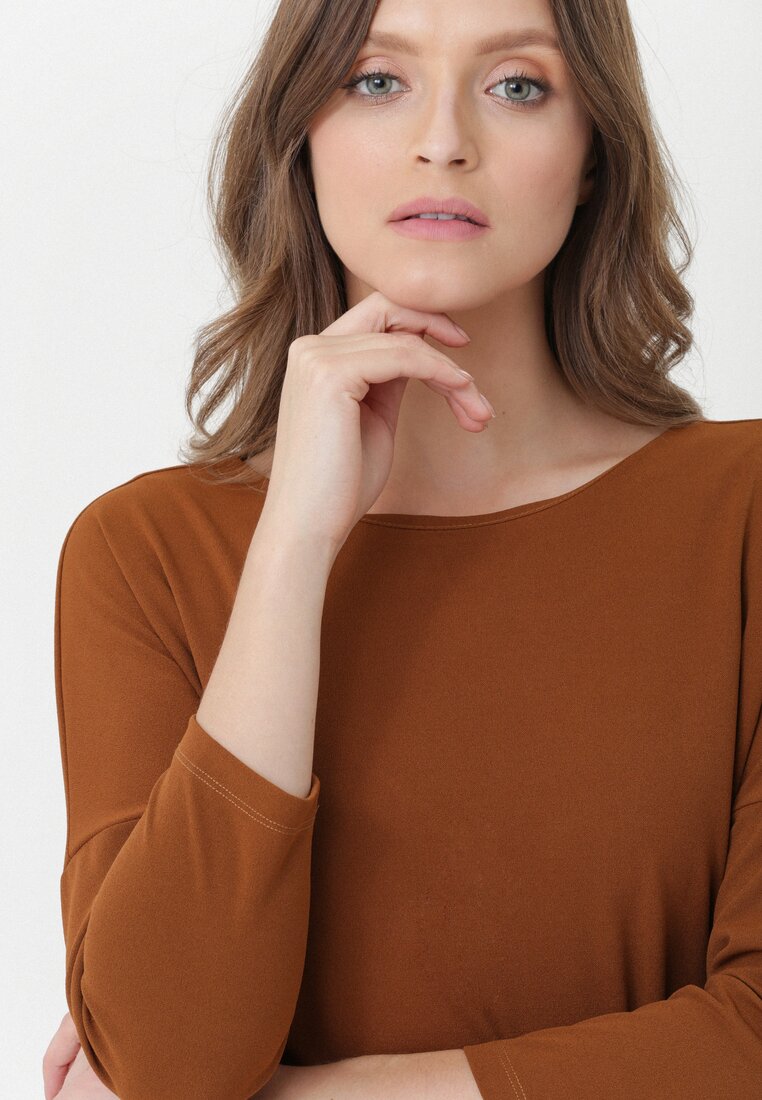 Camelowa Sukienka Gwen