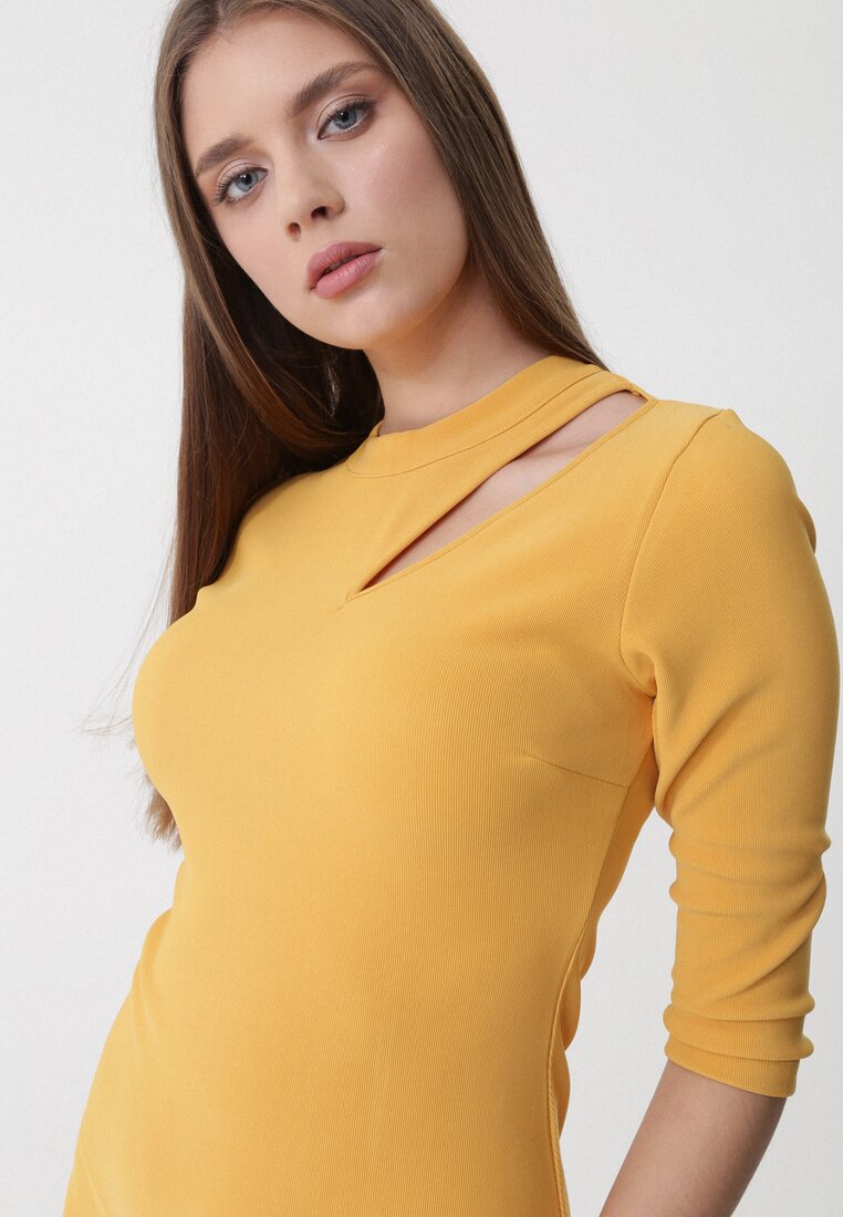 Żółta Sukienka Elowen
