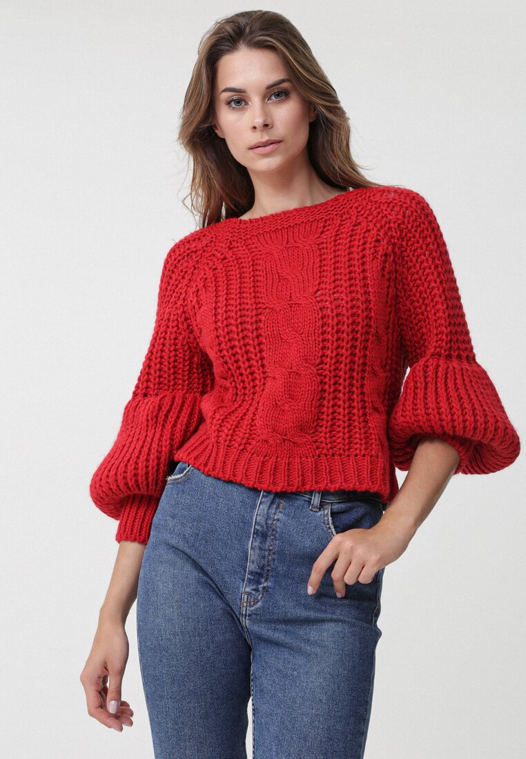 Czerwony Sweter Pretty Cruel